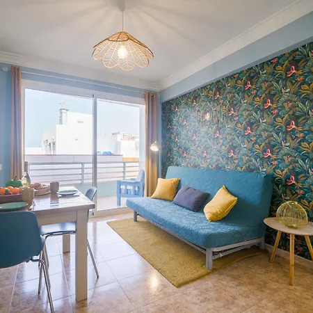 Casita Canaria Playa Beachfront Access & Lateral Ocean View With Terrace شقة لاس بالماس دي غران كاناريا
